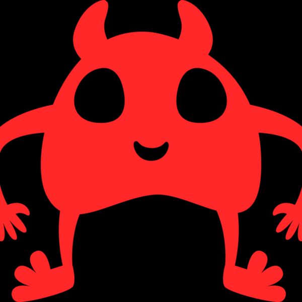 Cute Red Monster Thumbnail