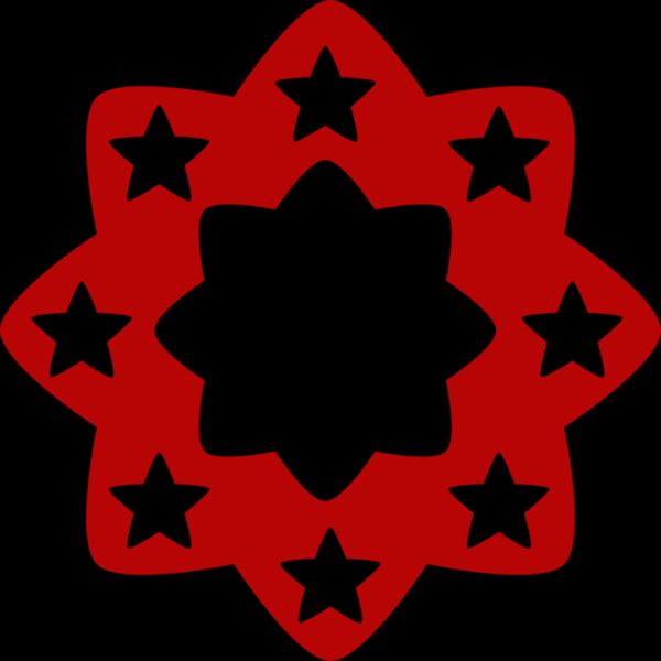 Patriotic Star Rosette Thumbnail