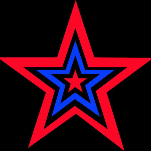 Triple Outline Star Thumbnail