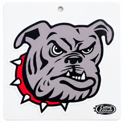 Carl Junction Bulldog 6 Inch Spirit Sticker / Decal Thumbnail