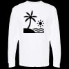 Unisex Gold Soft Touch Long Sleeve T-Shirt Thumbnail