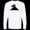 Unisex Gold Soft Touch Long Sleeve T-Shirt Thumbnail