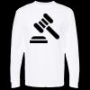 Unisex Gold Soft Touch Long Sleeve T-Shirt Thumbnail