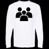 Unisex Gold Soft Touch Long Sleeve T-Shirt Thumbnail
