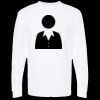 Unisex Gold Soft Touch Long Sleeve T-Shirt Thumbnail