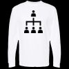 Unisex Gold Soft Touch Long Sleeve T-Shirt Thumbnail