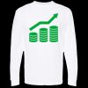 Unisex Gold Soft Touch Long Sleeve T-Shirt Thumbnail