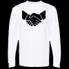 Unisex Gold Soft Touch Long Sleeve T-Shirt Thumbnail