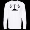 Unisex Gold Soft Touch Long Sleeve T-Shirt Thumbnail