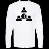 Unisex Gold Soft Touch Long Sleeve T-Shirt Thumbnail