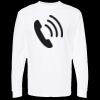 Unisex Gold Soft Touch Long Sleeve T-Shirt Thumbnail