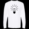 Unisex Gold Soft Touch Long Sleeve T-Shirt Thumbnail
