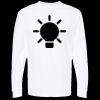 Unisex Gold Soft Touch Long Sleeve T-Shirt Thumbnail