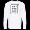 Unisex Gold Soft Touch Long Sleeve T-Shirt Thumbnail