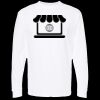 Unisex Gold Soft Touch Long Sleeve T-Shirt Thumbnail