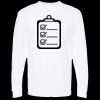 Unisex Gold Soft Touch Long Sleeve T-Shirt Thumbnail