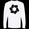 Unisex Gold Soft Touch Long Sleeve T-Shirt Thumbnail
