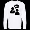Unisex Gold Soft Touch Long Sleeve T-Shirt Thumbnail