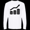Unisex Gold Soft Touch Long Sleeve T-Shirt Thumbnail