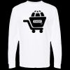 Unisex Gold Soft Touch Long Sleeve T-Shirt Thumbnail