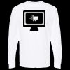 Unisex Gold Soft Touch Long Sleeve T-Shirt Thumbnail