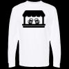 Unisex Gold Soft Touch Long Sleeve T-Shirt Thumbnail