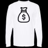 Unisex Gold Soft Touch Long Sleeve T-Shirt Thumbnail