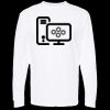 Unisex Gold Soft Touch Long Sleeve T-Shirt Thumbnail