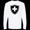 Unisex Gold Soft Touch Long Sleeve T-Shirt Thumbnail