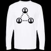 Unisex Gold Soft Touch Long Sleeve T-Shirt Thumbnail