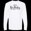 Unisex Gold Soft Touch Long Sleeve T-Shirt Thumbnail