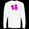Unisex Gold Soft Touch Long Sleeve T-Shirt Thumbnail