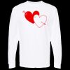 Unisex Gold Soft Touch Long Sleeve T-Shirt Thumbnail