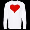 Unisex Gold Soft Touch Long Sleeve T-Shirt Thumbnail