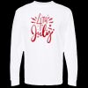 Unisex Gold Soft Touch Long Sleeve T-Shirt Thumbnail