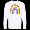 Unisex Gold Soft Touch Long Sleeve T-Shirt Thumbnail