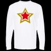 Unisex Gold Soft Touch Long Sleeve T-Shirt Thumbnail