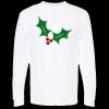 Unisex Gold Soft Touch Long Sleeve T-Shirt Thumbnail