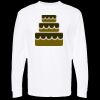 Unisex Gold Soft Touch Long Sleeve T-Shirt Thumbnail