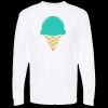 Unisex Gold Soft Touch Long Sleeve T-Shirt Thumbnail