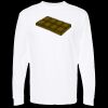 Unisex Gold Soft Touch Long Sleeve T-Shirt Thumbnail