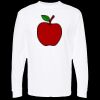 Unisex Gold Soft Touch Long Sleeve T-Shirt Thumbnail