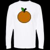 Unisex Gold Soft Touch Long Sleeve T-Shirt Thumbnail