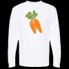 Unisex Gold Soft Touch Long Sleeve T-Shirt Thumbnail