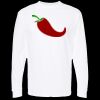 Unisex Gold Soft Touch Long Sleeve T-Shirt Thumbnail