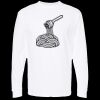 Unisex Gold Soft Touch Long Sleeve T-Shirt Thumbnail