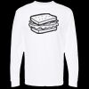 Unisex Gold Soft Touch Long Sleeve T-Shirt Thumbnail