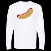 Unisex Gold Soft Touch Long Sleeve T-Shirt Thumbnail