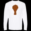 Unisex Gold Soft Touch Long Sleeve T-Shirt Thumbnail