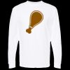 Unisex Gold Soft Touch Long Sleeve T-Shirt Thumbnail